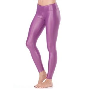 Koral Lutrous Amethyst Purple Leggings Medium